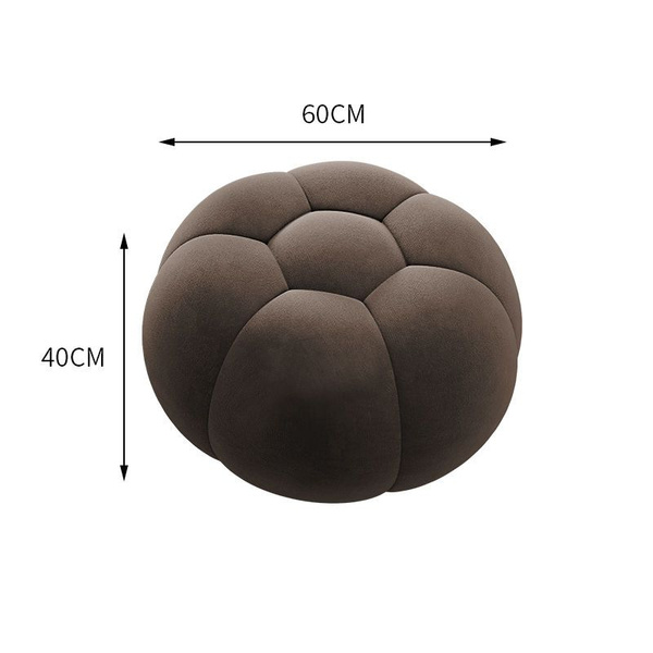 Банкетка changdeng0905, Замша искусственная, Металл, 60х60х40 см купить ...