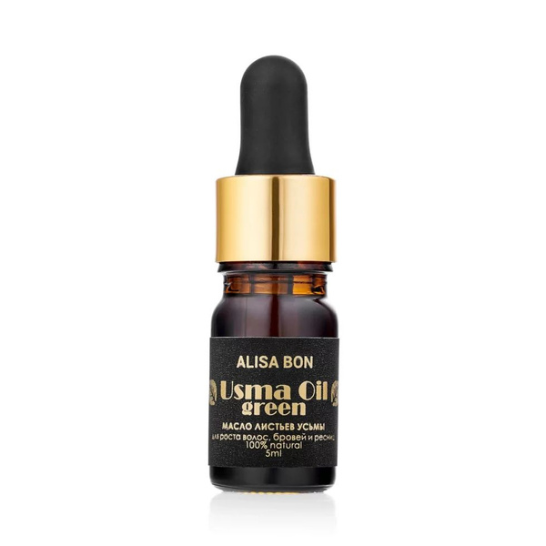 Масло листьев усьмы Usma Oil green ALISA BON, 5 мл купить на OZON по ...