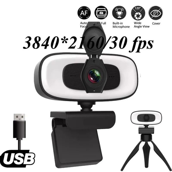 TRUSTMI Web-камера с микрофоном TRUSTMI Веб Камера 4К Для Пк С ...