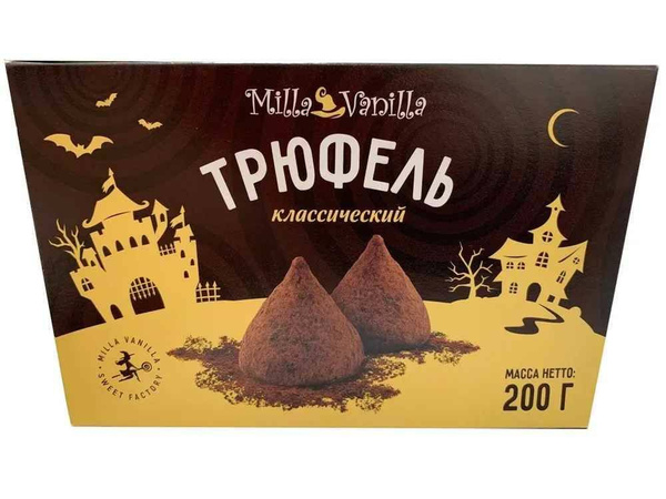 Набор конфет Milla Vanilla трюфель классический 200гр*4 шт купить на ...