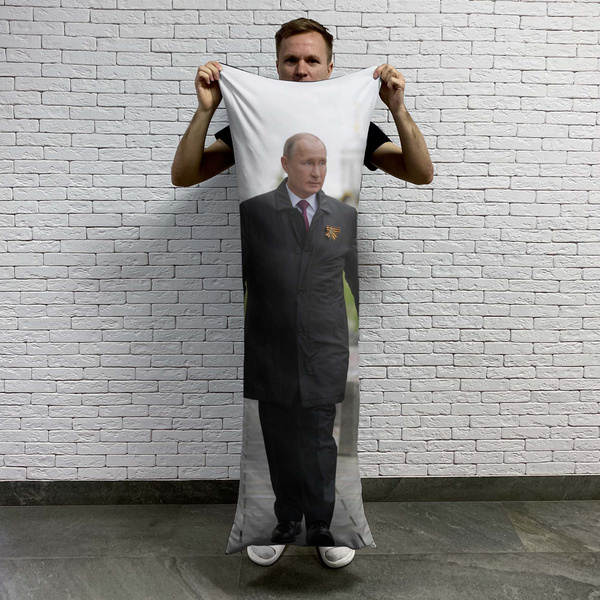 Подушка дакимакура Владимир Путин 50x150 см 50x150 - купить по низкой ...
