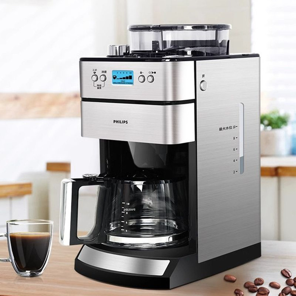 Автоматическая кофемашина PHILIPS AVENT hd7751, серебристый купить по ...