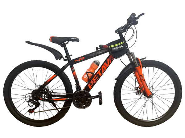 Велосипед Petava PT-320 Черно оранжевый - купить по выгодной цене в ...