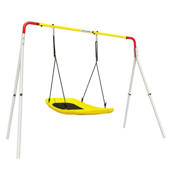 Качели Romana двойные + лодка качели, white/red/yellow - купить с ...