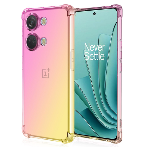 Чехол на OnePlus Nord 3 5G противоударный силиконовый с усиленными ...