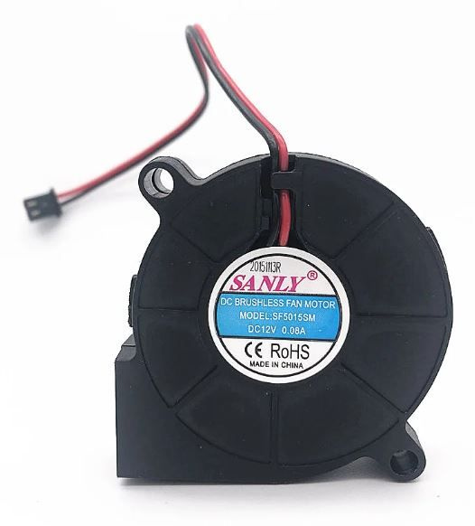 Вентилятор 5015 12V / кулер для 3D-принтера / увлажнителя воздуха ...