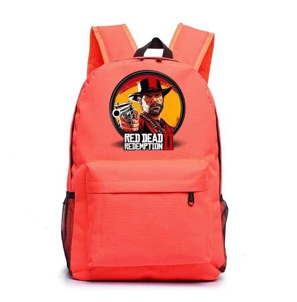 Рюкзак персонаж из игры Red Dead Redemption оранжевый №1 - купить с ...