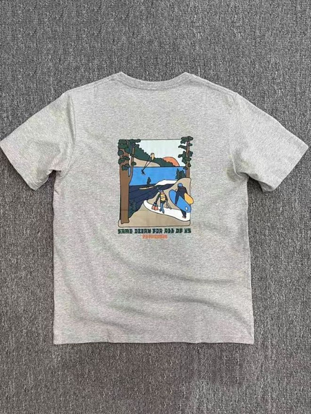 Футболка Patagonia, размер 52, цвет пепел, 90%~99% - купить по выгодной ...