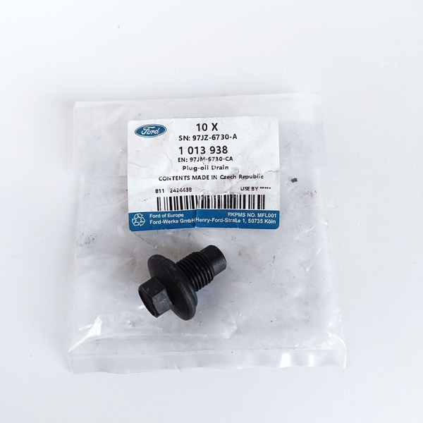 Пробка сливная поддона 1013938 Ford Focus Mondeo Fiesta Transit Kuga ...