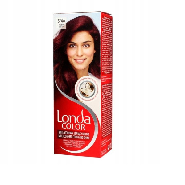 Cтойкая крем-краска для волос Londa Color 5/46 Рубин - купить с ...