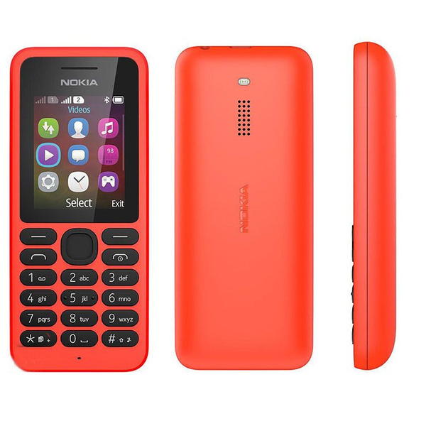 Мобильный телефон Прямой Russia 130 Mobile с двумя картами, красный ...