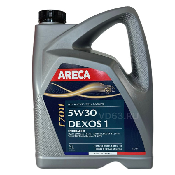 Масло моторное ARECA 5W-30 Синтетическое - купить в интернет-магазине ...