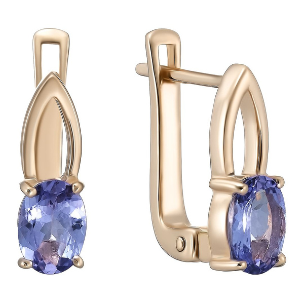 Серьги серебро 925 женские с танзанитами, Ювелирочка - купить с ...