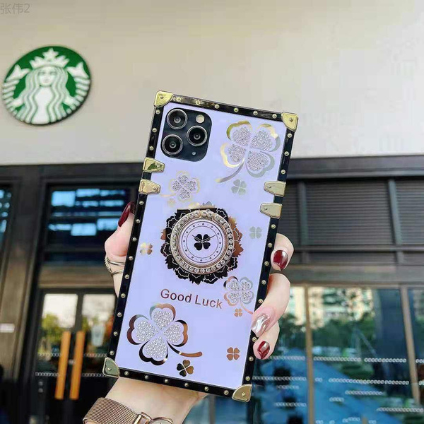 Противоударный чехол с защитой камеры и стразами для Apple iPhone 13 ...