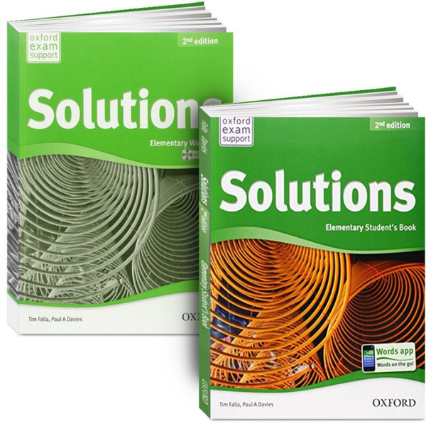 Solutions (Second Edition) Elementary ПОЛНЫЙ КОМПЛЕКТ: Учебник ...