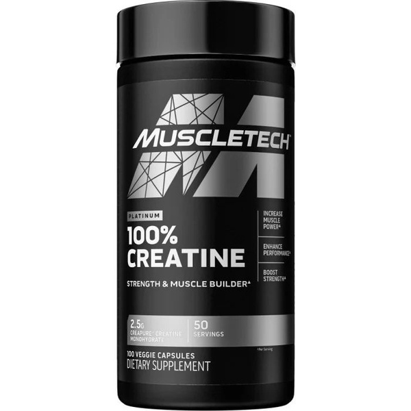 Креатин MuscleTech Platinum 100% Creatine 100 капсул из США - купить с ...