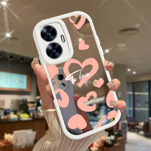 Чехол для Realme C55 (Реалми С55) с Зеркальный дизайн - купить с ...