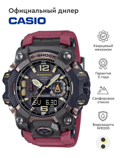 Характеристики Мужские наручные часы Casio G-Shock GWG-B1000-1A4 ...