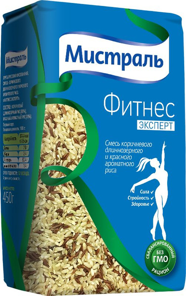 Мистраль Рис Фитнес Эксперт 450 г - купить с доставкой по выгодным ...