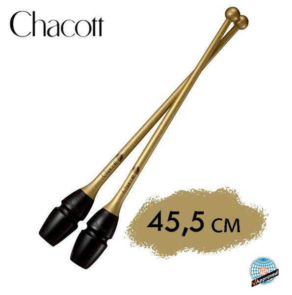 Булавы CHACOTT 45,5см Hi-Grip с улучшенным захватом (199) Золотой FIG ...