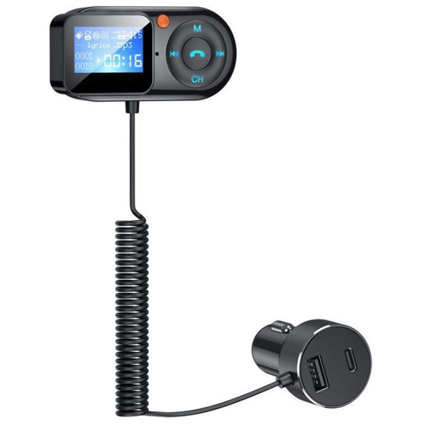 Автомобильный FM передатчик Bluetooth 5.0 MP3 плеер MyPads - купить по ...