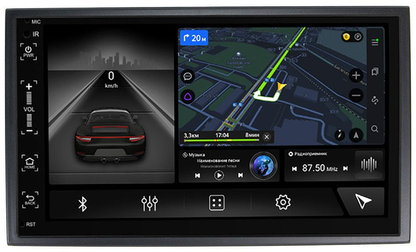 Магнитола в штатное место 2 din Volkswagen Bora, Golf IV, Jetta, Passat ...