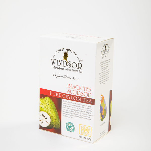 Чай черный цейлонский WINDSOR SOURSOP (Саусеп) листовой 100 гр - купить ...