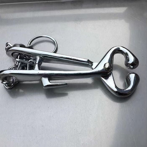 Щипцы носовые для фиксации скота HARMS с цепями 19CM - купить с ...
