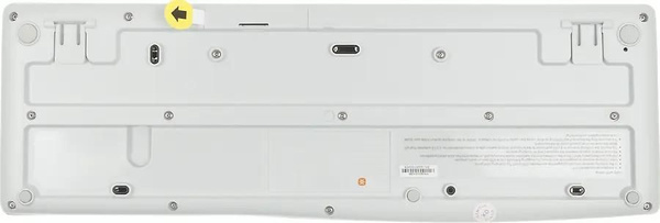 Клавиатура Logitech K270, USB, Радиоканал, черный + белый 920-003058 ...