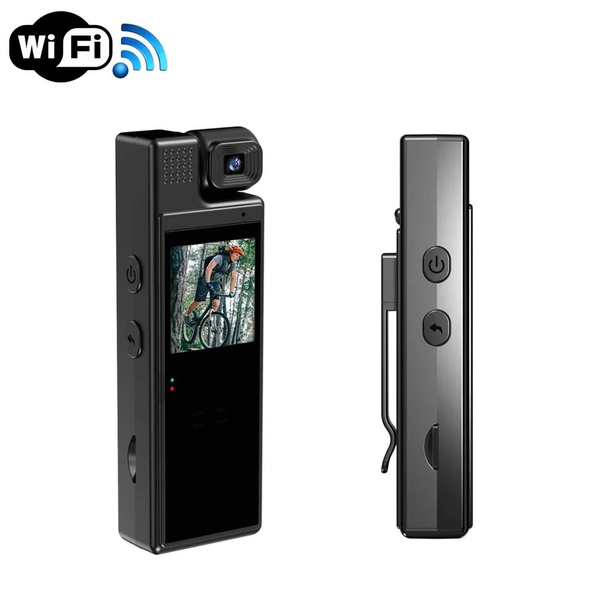 Экшн-камера Wi-Fi, Спортивная мини-видеокамера Full HD 1080P и ЖК ...