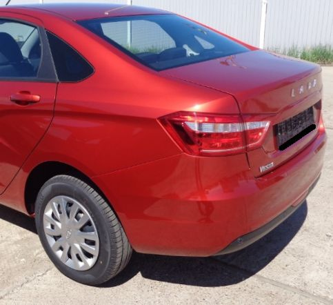 Бампер задний LADA Vesta (ЛАДА Веста) СЕРДОЛИК-195 - купить с доставкой ...
