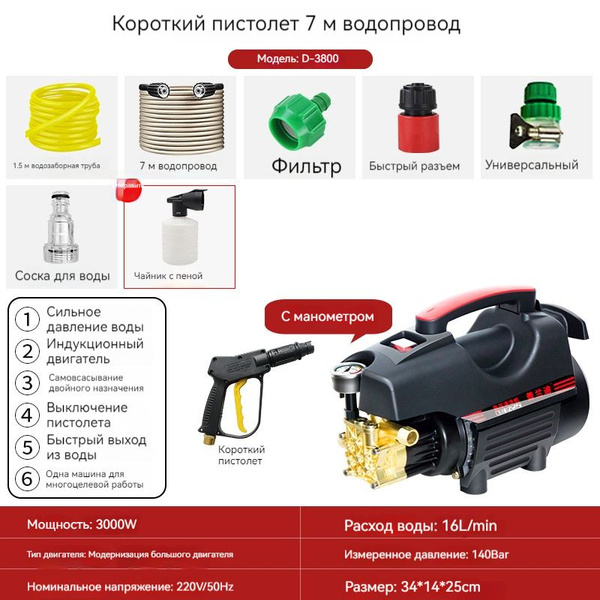 Автомойка высокого давления - купить в интернет-магазине OZON с ...