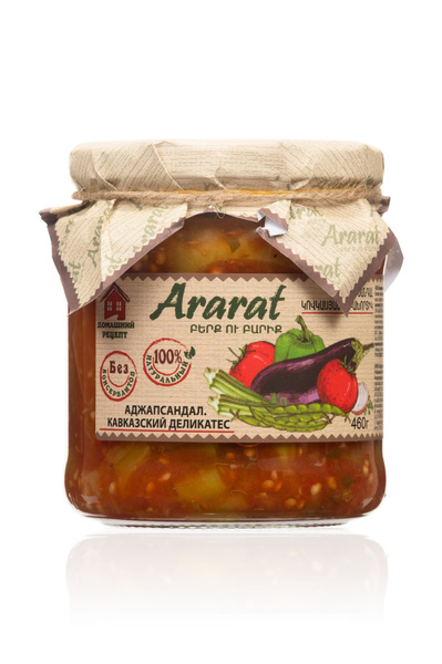 Овощное рагу. Аджапсандал Кавказский деликатес "Ararat" 3 шт. по 460 г ...