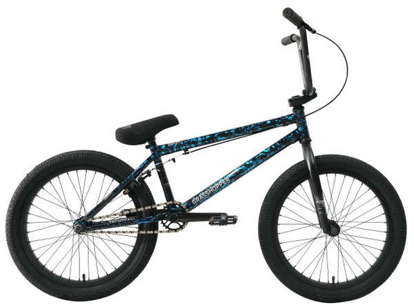 Велосипед BMX Tech Team Grasshopper 20"х20,8" сине-черный 2024 - купить ...