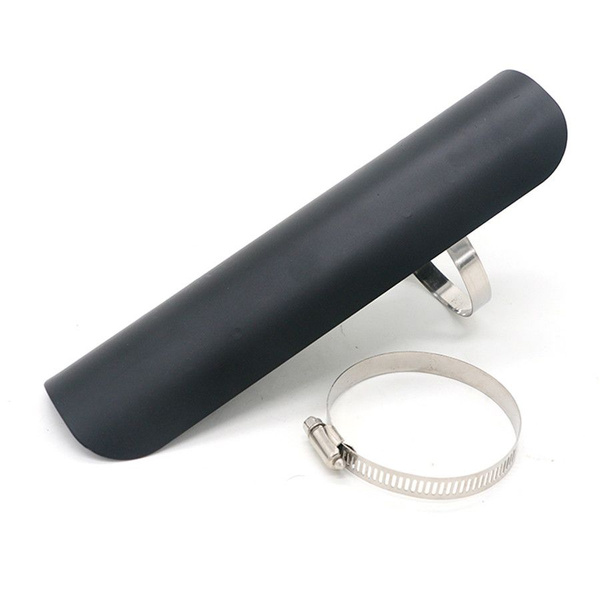 Теплозащитный экран глушителя - черный без отверстий - купить по ...