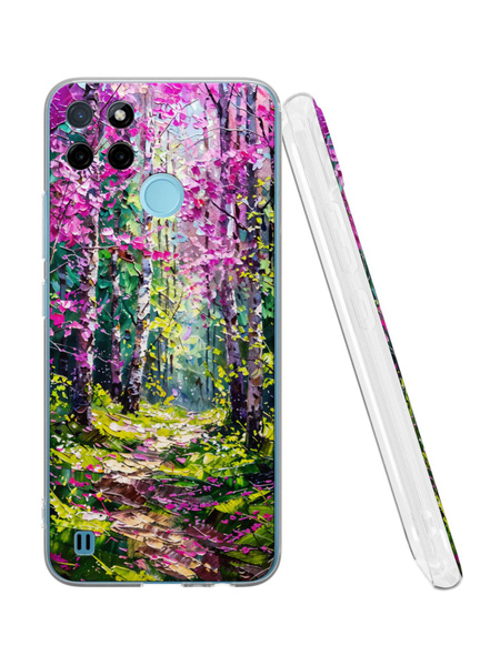 Силиконовый чехол Mcover для realme C21Y/realme C25Y (Реалми Ц 21 у (Ц ...