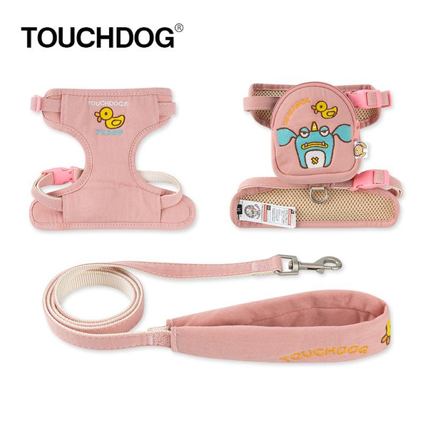 Touchdog удобный жилет-поводок с сумкой для собак малых и средних пород ...