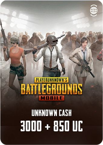 Игровая валюта PUBG Mobile 3000 + 850 UC [Цифровая версия] купить на ...
