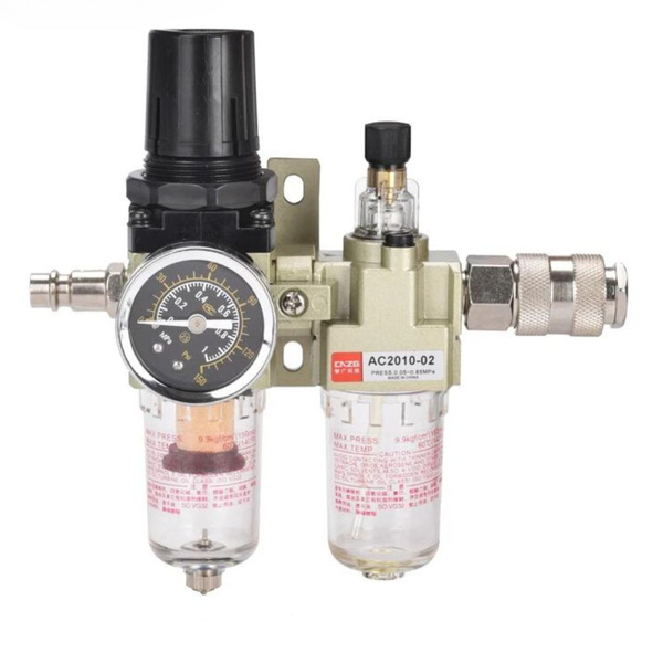 Регулятор давления воздуха с фильтром компрессор AC2010-02 купить по ...