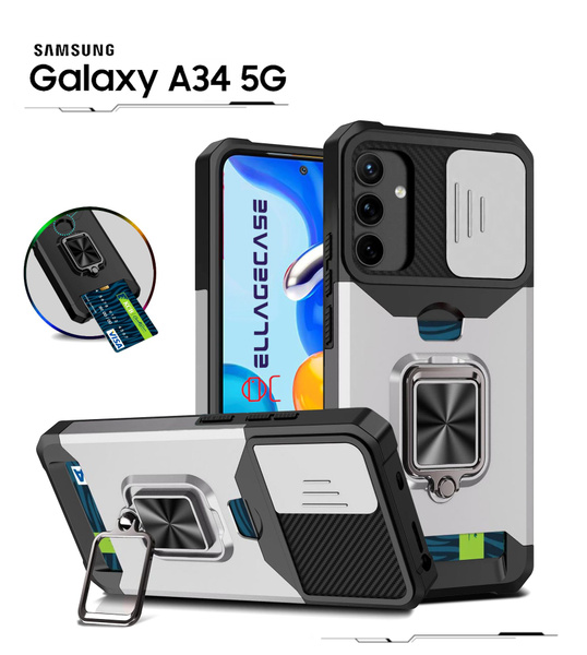 Чехол на Samsung Galaxy A34 5G (Самсунг Галакси А34) "ELLAGECASE''-LUXE ...