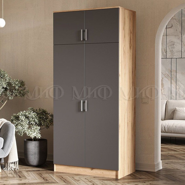 Шкаф распашной Фабрика МИФ Шкаф Нонейм, 90x52x201.6 см - купить по ...