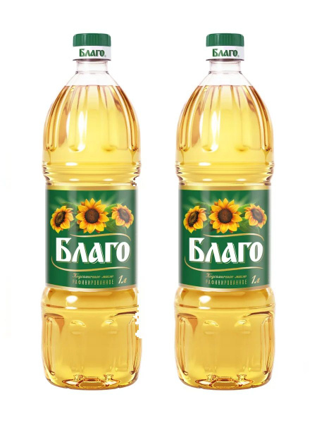 Масло подсолнечное Благо рафинированное дезодорированное вымороженное ...