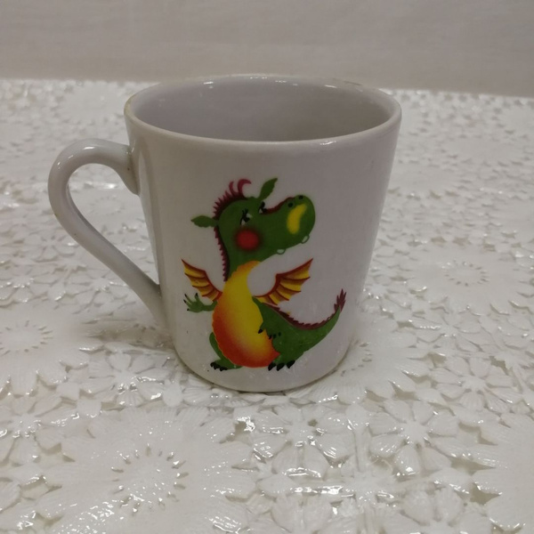Кружка детская с рисунком, Довбышевский фарфоровый завод (Довбыш ...