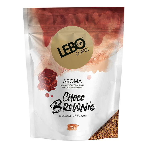 Lebo Кофе растворимый Aroma Choco Brownie, 70 г - купить с доставкой по ...