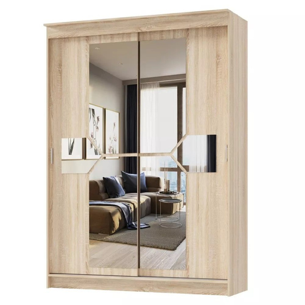 Шкаф-купе Памир Фаворит, 150x60x220 см купить c доставкой на OZON по ...