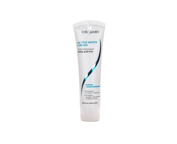 Belle Jardin Крем для рук отбеливающий Activ white лакрица, белая ...