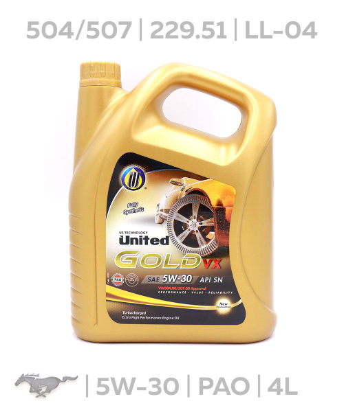 Масло моторное United Oil 5W-30 Синтетическое - купить в интернет ...