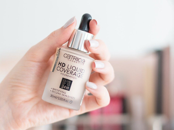 010-Rose Beige HD Liquid,Coverage Foundation Катрис 010 Бежевый ...