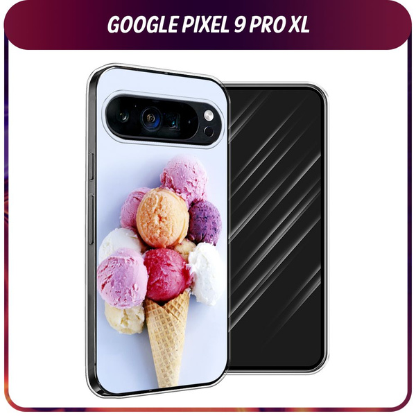 Силиконовый чехол на Google Pixel 9 Pro XL / Гугл Пиксель 9 Про XL ...