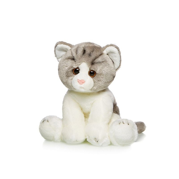 Мягкая игрушка реалистичная MAXITOYS котик сидячий - купить с доставкой ...